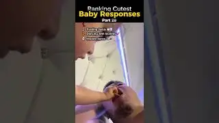 Ranking Cutest Baby Responses 👶😂 Funniest Baby Reactions & Viral Moments | Part 28