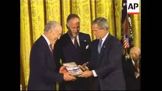 President Bush presents highest civil awards