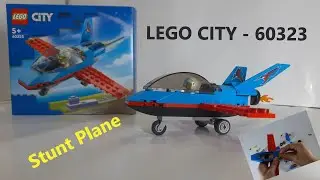 LEGO CITY   60323 Stunt Plane Build [Eng sub]