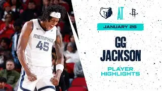 GG Jackson Highlights vs. Houston Rockets