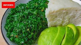 🇰🇪 Kenyan Ugali and Sukumawiki Recipe | How to Cook Ugali and Sukumawiki | Infoods