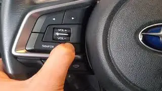 Setting Clock - 2020 Ascent, Crosstrek, Forester, and Impreza equipped with 8