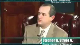 Inspector General Stephen Street discusses his duties on Legal Lines with Locke Meredith