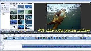 AVS video editor Preview problem solution