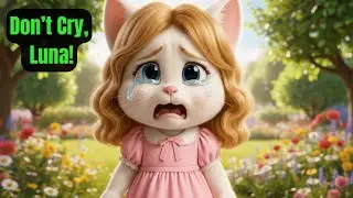 Cat Sound | Mama Cat and the baby monkey help the kitten overcome its fear | 🐒💖 Cat Funny Videos