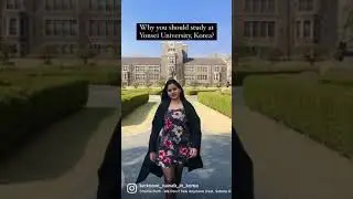 Why you should study in Yonsei University, Korea🇰🇷