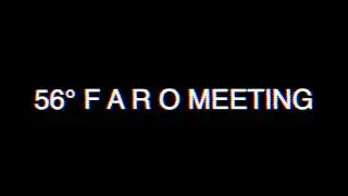 56&ordm; F A R O MEETING - 22/23 OTTORE 2020 - KILOMETRO ROSSO, BERGAMO - TEASER