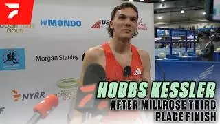 Hobbs Kessler Reflects on Third-Place Finish in the Wanamaker Mile | Millrose Games 2026