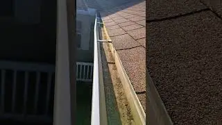 gutter clean out and gutter guard