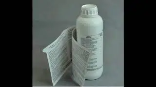 Custom booklet label, expanded content label