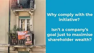 Swiss Responsible Business Initiative: Why comply with the initiative? Do investors care?