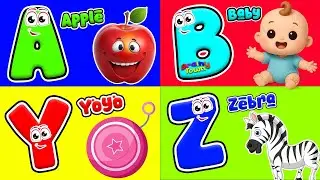 ABC Phonics Song | ABC Learning Videos For 3 Years Old | English Alphabet Learn A to Z #toddlers