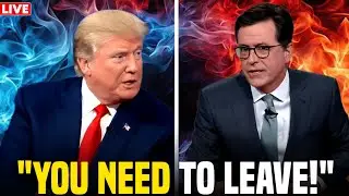 When Trump Lost Control on Live TV | Colbert Confrontation Explained
