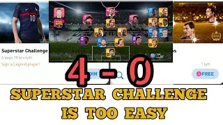 COMPLETE SUPERSTAR CHALLENGE EASILY &bull; PES MOBILE 21 &bull;