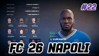 FC 26 NAPOLI PLAYER FACES AND RATINGS