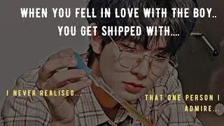 When you fell in love with the boy u get shipped with💖(En- Heeseung oneshot)