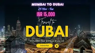 Mumbai to Dubai Cheapest Flight Ticket 2025 | Best Flight Deals Daily | Book Now #cheapflights