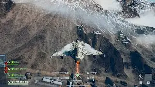 Battlefield 6: Liberation Peak F-61V Gameplay