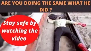 Railway passenger safety awareness video by INDIAN RAILWAYS .