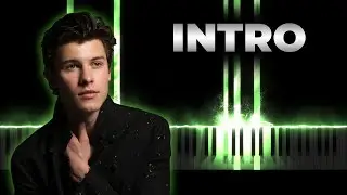 Shawn Mendes - Intro (Wonder) | Piano Instrumental Karaoke Cover