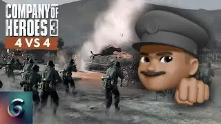 CoH3 Game Night 🔴 Livestream! | 4v4 #coh3 #companyofheroes3