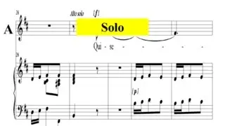Vivaldi - Gloria - RV589 - 10 Qui Sedes Ad Dexteram - Alto Solo