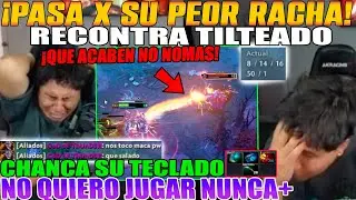 PASA X SU PEOR RACHA! MACARIUS RECONTRA TILTEADO CHANCA SU TECLADO, NO QUIERO JUGAR NUNCA MAS DOTA 2
