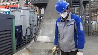 Lithium Battery Pyrolysis Recycling Production Line : Soft Pack Battery Recycling Line.