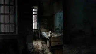 #spooky #creepy #abandoned bed room!#shorts