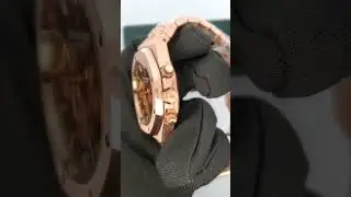 Royal Oak 41mm Rose Gold Chronograph men's Watch 26331OR Box Papers #viral #shorts #nyc #luxury