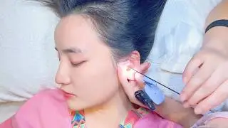 ASMR Professional Ear Cleaning | Expert Technique (No Talking)