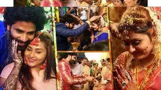 Namitha and veera  in wedding celebration