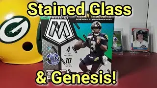🔥 Stained Glass & Genesis!! 🔥 2021 Mosaic Football Mega Box!