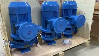Inline-Edelstahlpumpe IHG 65-200/2-304, 25/50, 7,5 kW, 2900 U/min, 380 V, Ex