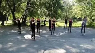 Outdoor workout- Kangoo Jumps + Legs - Julia Kalita 10.06.17