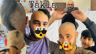 🫣Takla Part 2 & Challenge Vlog 3#mykhanvlog #viralvlog #takla #haircut #challengeaccepted 