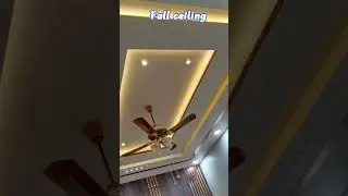 Fall ceiling 😮#luxury #newmodern #modern #music
