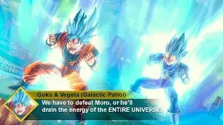 GALACTIC PATROL GOKU AND VEGETA! All Forms VS Moro! - Dragon Ball Xenoverse 2 MODS