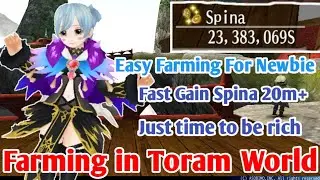 Toram Online - Farming In Toram world🔥