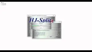 How To Combine 001 Files Using HJSplit