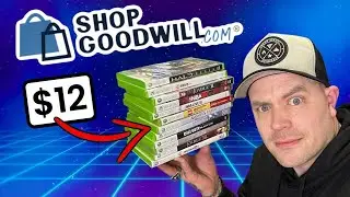 All These XBOX 360 Games For Just $12 From Shop Goodwill... Let's See What They're Worth...