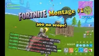 Fortnite Montage #1 Crazy Fortnite Plays [ZeroBBQ]