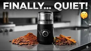 The Quietest Coffee Grinder Ever! SHARDOR Super Silent Review & Demo
