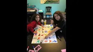 Kade & Iris Stencil Art