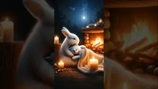 Rabbit saved cat's Life #cutanimals #3danimation #cute #animals #3d