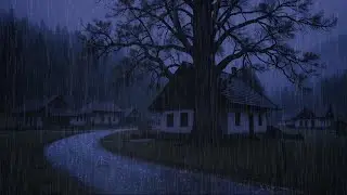 Heavy Rain & Thunder Sounds for Sleeping ⛈️ | For Deep Sleep, Study, & Relaxation