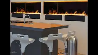Life is enjoyable with atomized fireplace