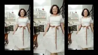 bongga! white dress for special occasion delivered! unpacking by LuvLiNes Jr