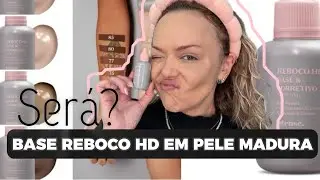 Base Reboco na pele madura, ser&aacute; que funciona?