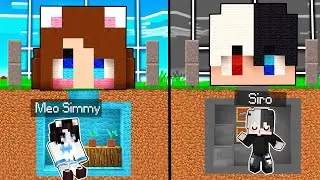 Mèo Simmy và Siro Xây Căn Hầm Bí Mật Nhưng 